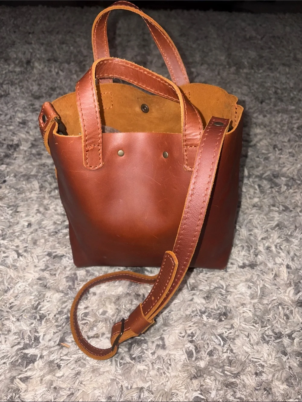 portland leather goods premium brown